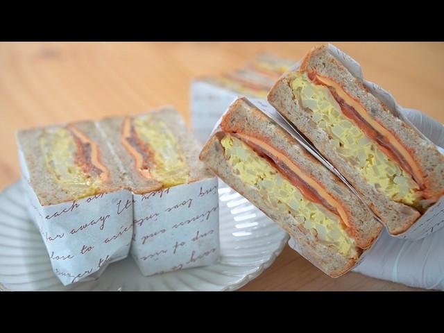 The sandwiches made with potatoes and cabbage are really delicious. / Ultra-simple recipe