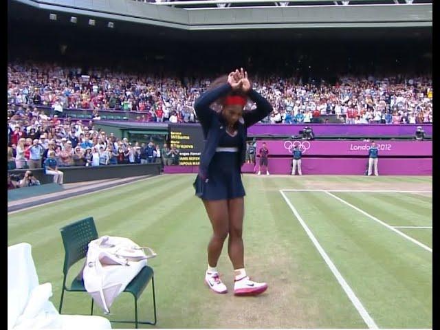 SERENA WILLIAMS C-WALKS AT OLYMPICS