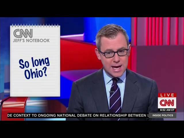 CNN's Jeff Zeleny:  Is Hillary Clinton  Giving Up On Ohio?