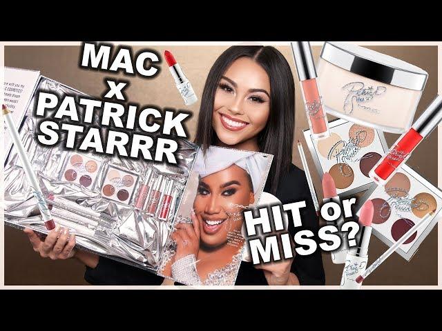 TESTING MAC x PATRICKSTARRR COLLECTION | Roxette Arisa