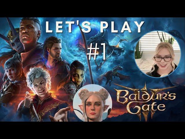 Lets Play Baldurs Gate 3 BLIND Playthrough | Part 1