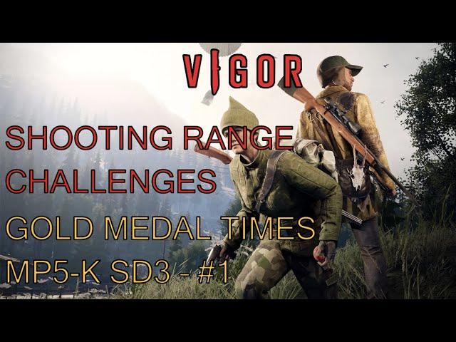 Vigor MP5-K SD3 Shooting Range #1