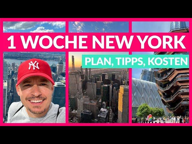 1 Woche New York: Reiseplan, Tipps & Kosten