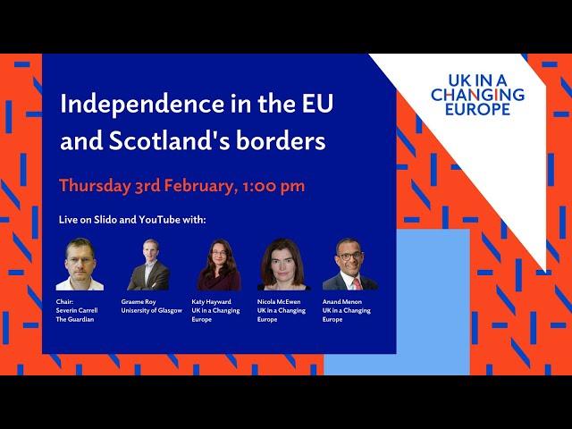 Independence in the EU and Scotland's borders