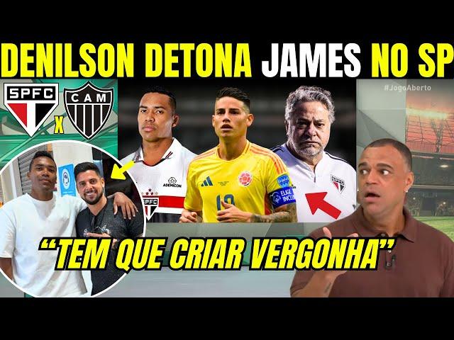 JOGO ABERTO! DENILSON COBRA JAMES AO VIVO E ALEX SANDRO SÓ FALTA ASSINAR? | NOTÍCIAS DO SPFC