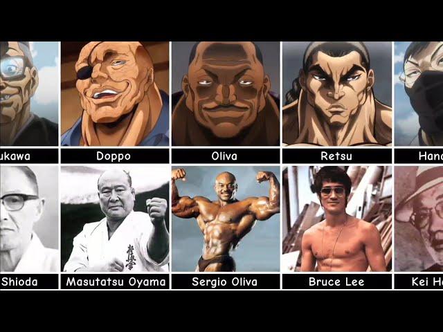 Characters Are Based on Real People | Baki the Grappler (Only anime)
