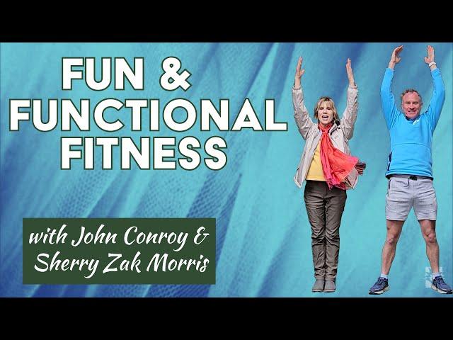 Fun & Functional Fitness Series: Sherry Zak Morris and John Conroy from Yoga Vista