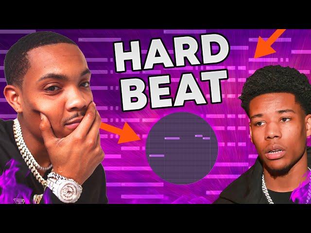 Making A Hard Beat For G Herbo And Nardo Wick | FL Studio Tutorial