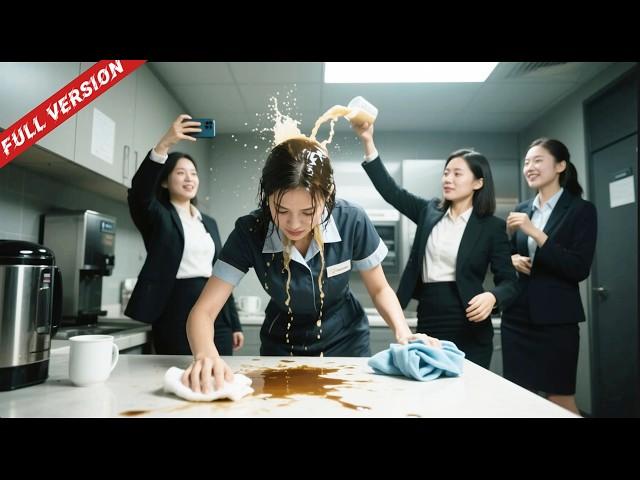 Female CEO disguises as a cleaner and gets humiliated—then reveals her identity,leaving them regret!