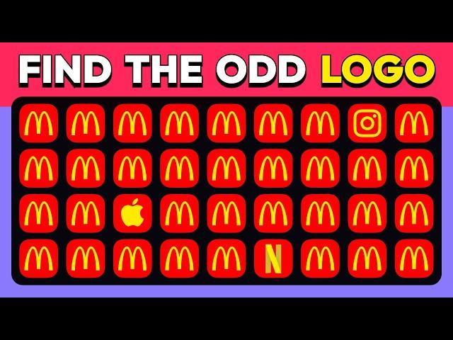 Find the ODD One Out - Logo Challenge  | 30 Ultimate Levels Quiz