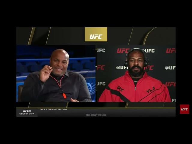 Jon Jones, DC interview UFC 309