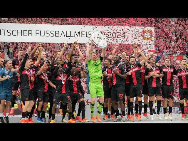 Bayer Leverkusen’s Historic Unbeaten Season: Triumph Over Augsburg 2-1 #BayerLeverkusen #Winnerkusen