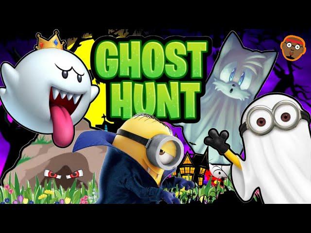 Going on a Ghost Hunt | Halloween Brain Break for Kids | Ghost Hunt Song | PhonicsMan Fitness