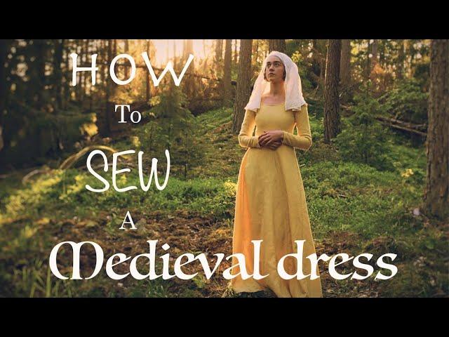 How to sew an easy medieval kirtle