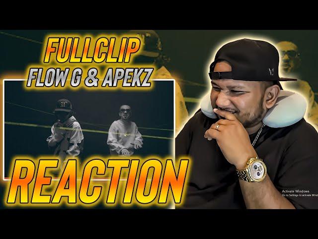 FULLCLIP - Apekz x Flow G (Official Music Video) REACTION VIDEO NokNok Paputok