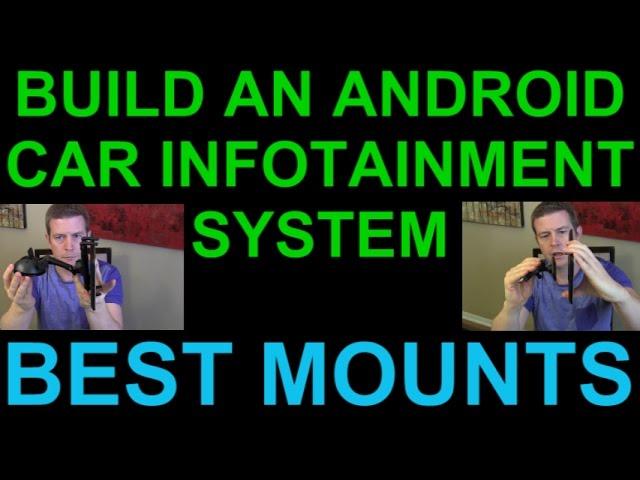 Android Auto Car Tablet Infotainment System - Best Car Mounts - Tutorial & Guide