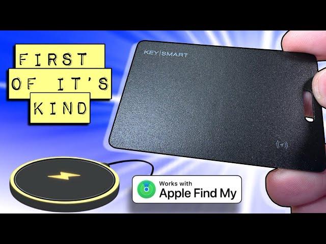 World's First "Wireless Charging" Apple Find My Tracker - KeySmart SmartCard