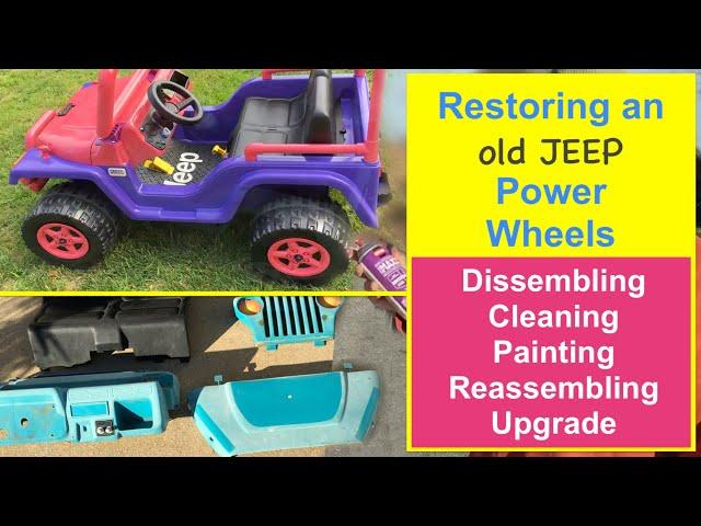 Jeep Power Wheels Custom Restoration