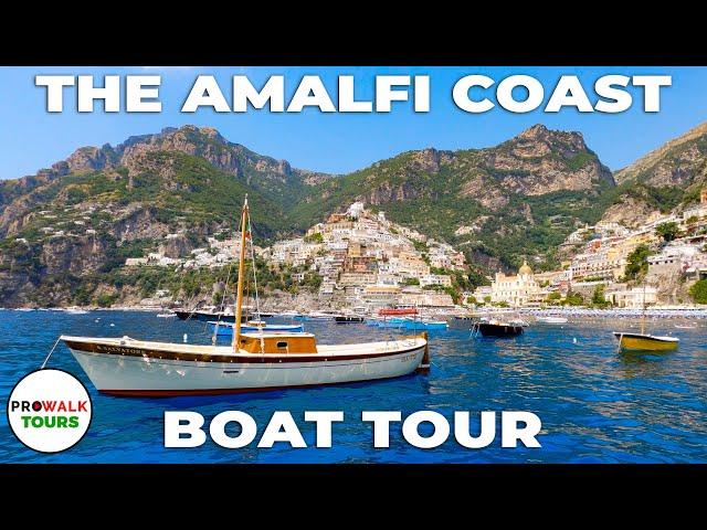 Amalfi Coast, Italy Boat Tour - Incredible Moving Art!