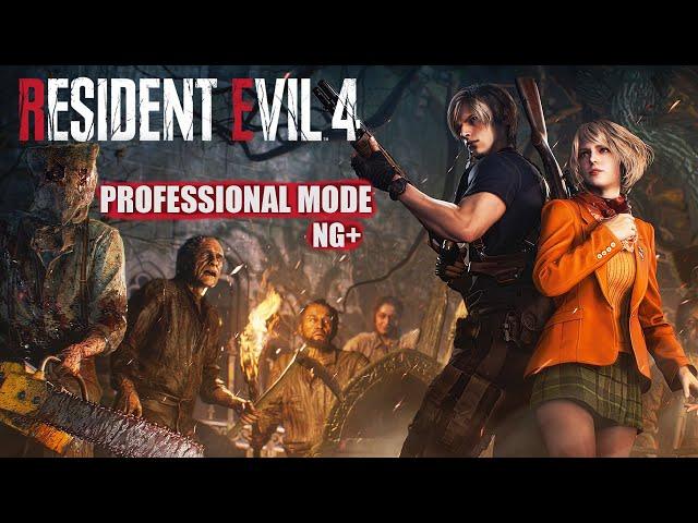 RESIDENT EVIL 4 REMAKE - NG+ Professional Full Game Walkthrough no commentary PS5 4k 60fps