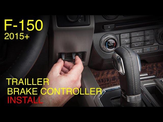 Ford F-150 Oem Trailer Brake Controller Installation and Programming (2015+)