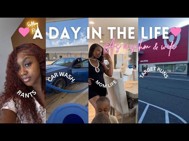 A day in the life as a stay at home mom & wife ( cleaning , routines , self worth rants + more)