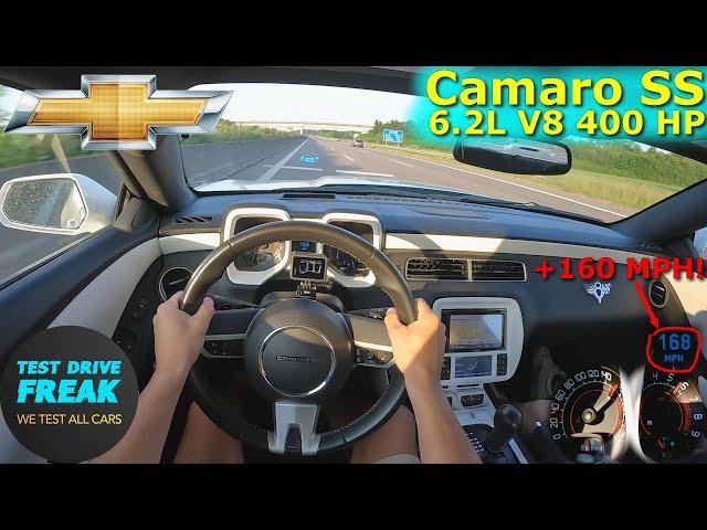 2011 Chevrolet Camaro SS 6.2L V8 400 HP TOP SPEED AUTOBAHN DRIVE POV