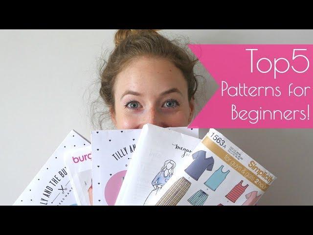 5 Sewing Patterns for Beginners - My recommendations.