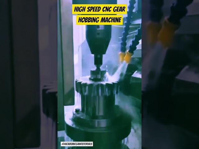 High Speed CNC Gear Hobbing Machine #gearhobbingmachine #hobbingmachine #cncgearhobbing