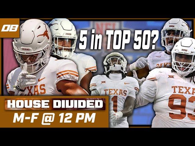 5 Longhorns DRAFTED in the Top 50??