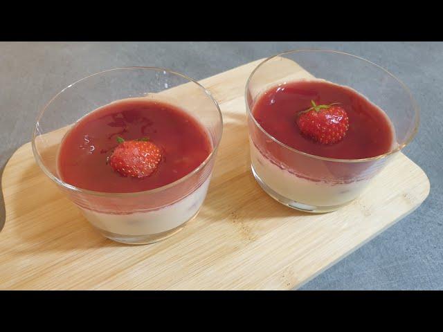 Swift Sweets - Strawberry Panna Cotta