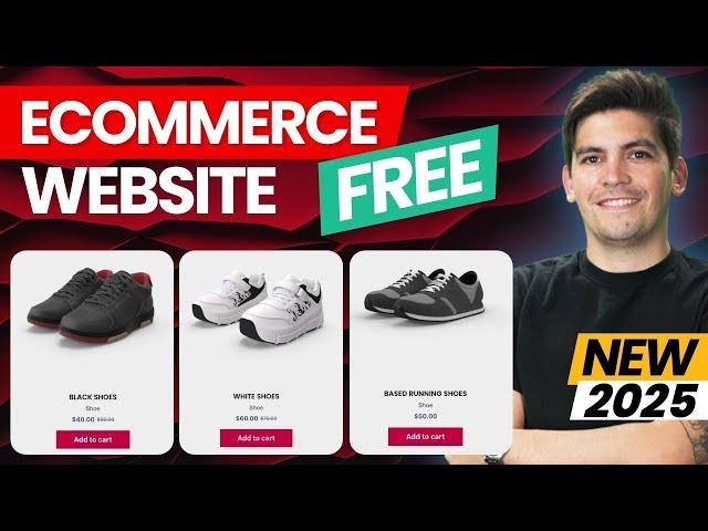 How To Make A FREE eCommerce Website With WordPress 2025 