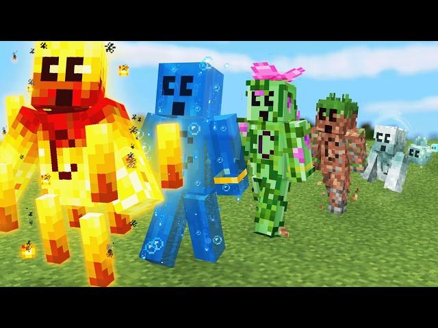 Evolving as an Elemental in Minecraft