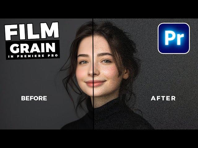 How To Add FILM GRAIN To VIDEO In Premiere Pro