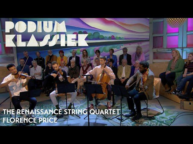 The Renaissance String Quartet - Florence Price - Tweede strijkkwartet: Andante | Podium Klassiek