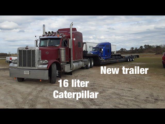 700hp Peterbilt 379 having issues, plus a oversize load!!!