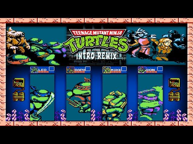 Nintendo NES Ninja Turtles Intro Remix