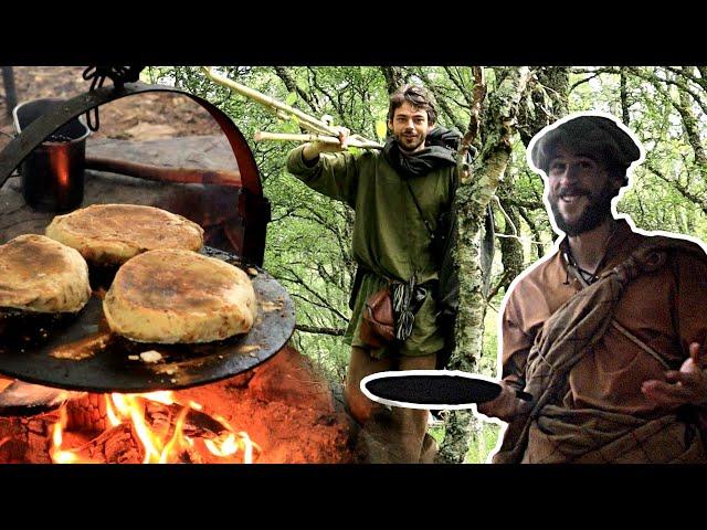 Making Campfire BANNOCK Bread / Prepping for a Highland Expedition (ft. Fandabi Dozi)