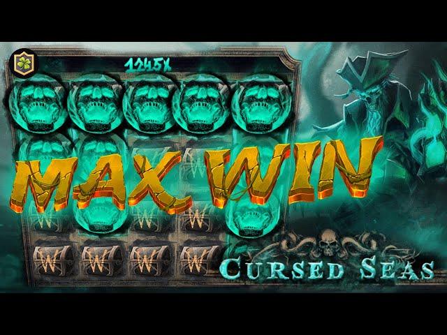  First 12,500x MAX WIN On Cursed Seas!  EPIC Big WIN New Online Slot - Hacksaw Gaming