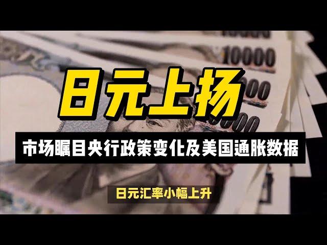 (11/03/2024)日元上扬：市场瞩目央行政策变化及美国通胀数据  #外汇分析 #日元