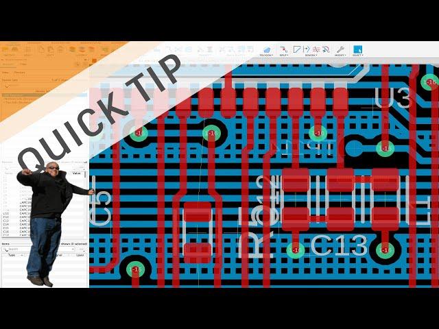 Fusion 360 PCB layout: Push&Shove