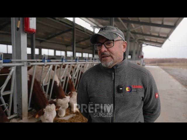 Mërgimtari nga Zvicra që investoj mbi 3.5 milion euro në fermën e tij në Klinë ku numëron 280 lopë