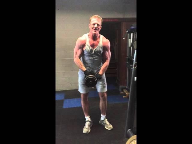 Shoulders One Arm Dumbbell Press