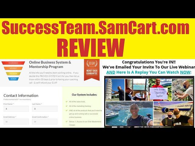 SuccessTeam.Samcart.Com Review