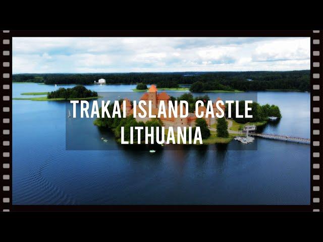 Beautiful Lithuania : Trakai Castle (Cinematic Drone Video)