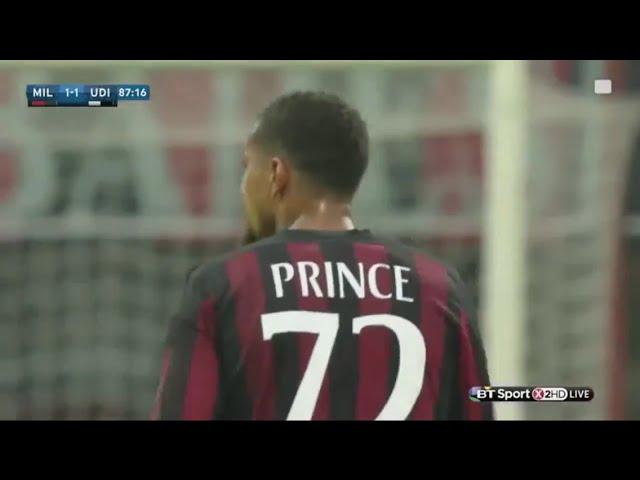 Kevin Prince Boateng vs Udinese (Home) 07/02/2016