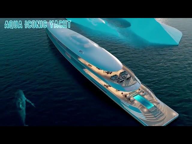 Aqua super iconic Yacht - Bill Gates owns one of the super Yachts ever made