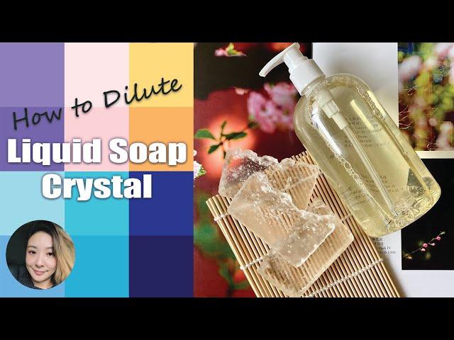 椰油皂精Liquid soap crystal longversion #soapncrafts #handmadesoap #transparentsoap