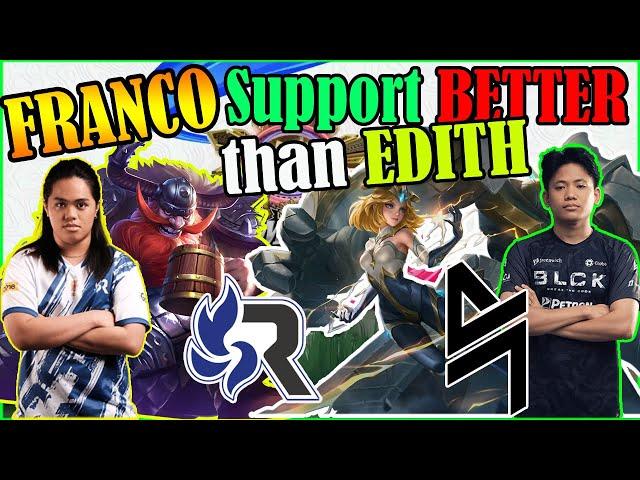 How Support FRANCO Better Than TANK | MPL PH S13 #mplph #mlbb #mplphilippines