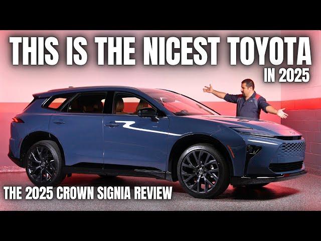 This is The Nicest Toyota in 2025! The Crown Signia Review